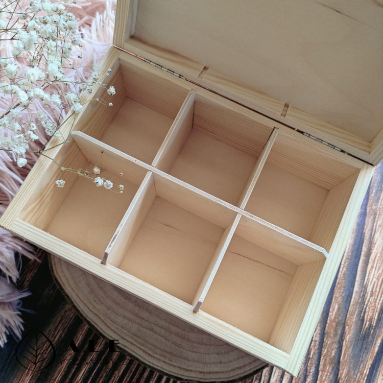 Drewniane pudełko na skarby dla Dziecka