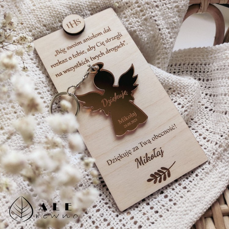 Podziękowanie na Komunię upominek dla gości