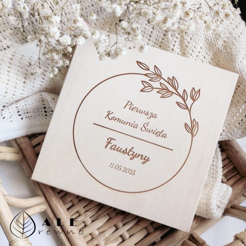 Pudełko na Komunie Świętą