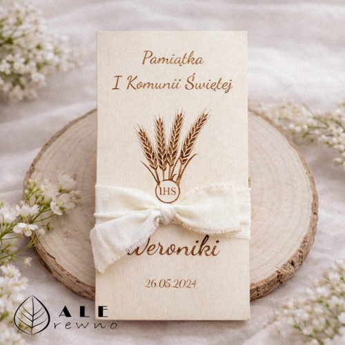 Drewniane pudełko prezent na Komunię Hostia-1.jpg