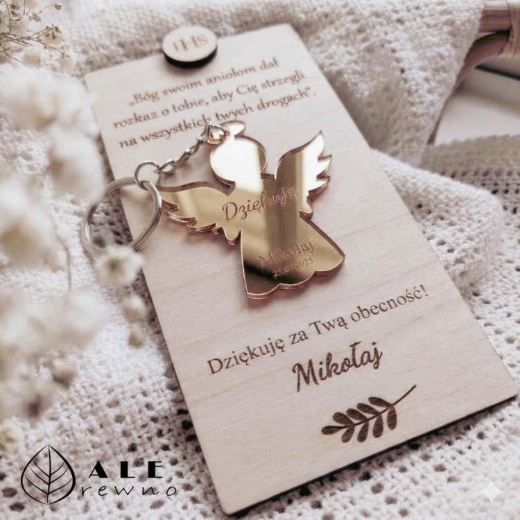 Podziękowanie dl gości na komunię