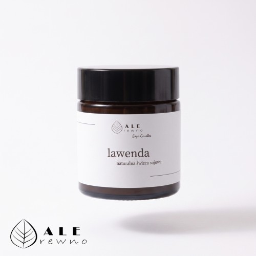 Świeca sojowa lawenda